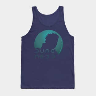 Dune Nerd Paul Atreides Silhouette Tank Top